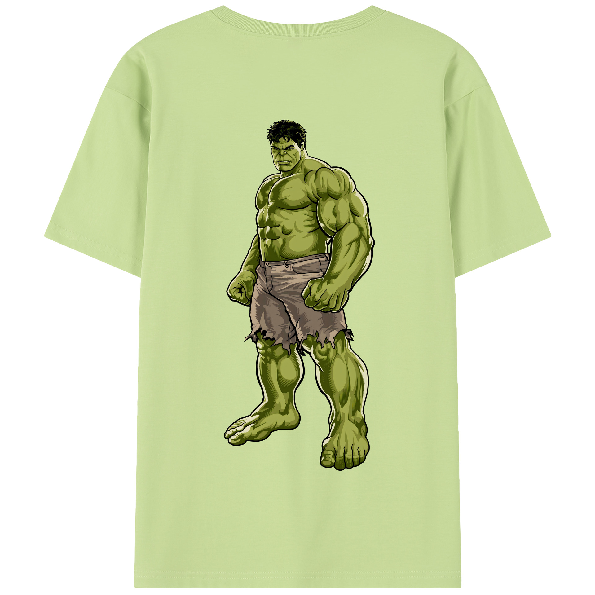 （画像用） アベンジャーズ The Avengers 綿100％半袖Tシャツ（背面プリント）